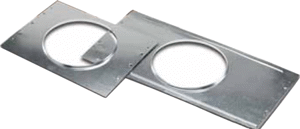 Flange, 3/8" x 12" x 8" Rough-In Ceiling Small RCF24S 25/pack