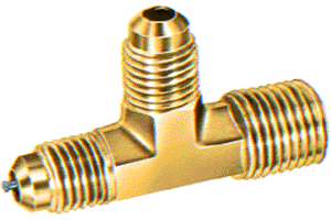 Access Tee, 1/4" MPT Run