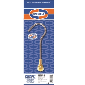 Flame Tip, 8.5"L Brazing Copper Tubing up to 2" 10 PSIG Oxygen 7 PSIG Acetylene/Fuel Cap'n Hook