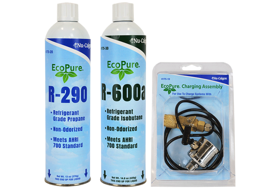 Charging System, EcoPure Refrigerant for R290/R600A