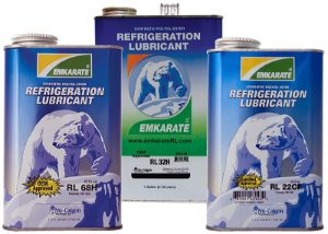 Lubricant, 1 Gallon Refrigeration Oil Emkarate 68HB