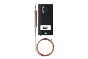 Mechanical Thermostat, -30 to 100DegF Close on Rise 6'Cap Line Volt
