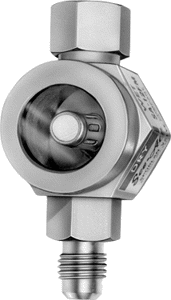 Moisture/ Liquid Indicator, 1/4" F x M Flare SA-12FM