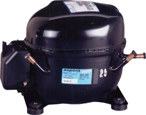 Compressor, 208-230/1 Hermetic 1/4" x 5/16" R134A Copelaweld