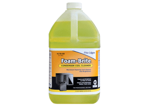 Coil Cleaner, 1 Gallon Bottle Foam-Brite for Condensers