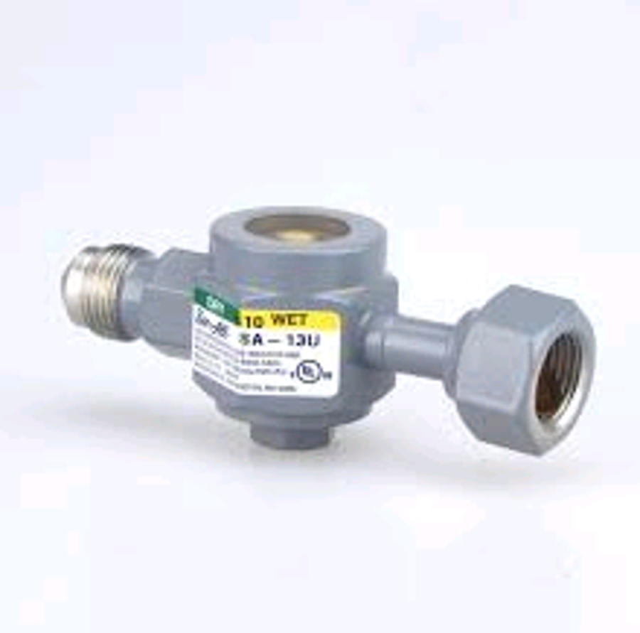 Moisture/ Liquid Indicator, 3/8" M Flare x Swivel Nut SA13U