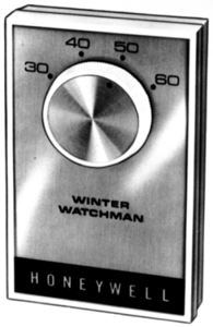 Freeze Warning Device, 30-60F Adjustable Beige Winter Watchman