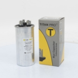 Run Capacitor, 35/5 mfd 440/370V Dual Round Titan Pro