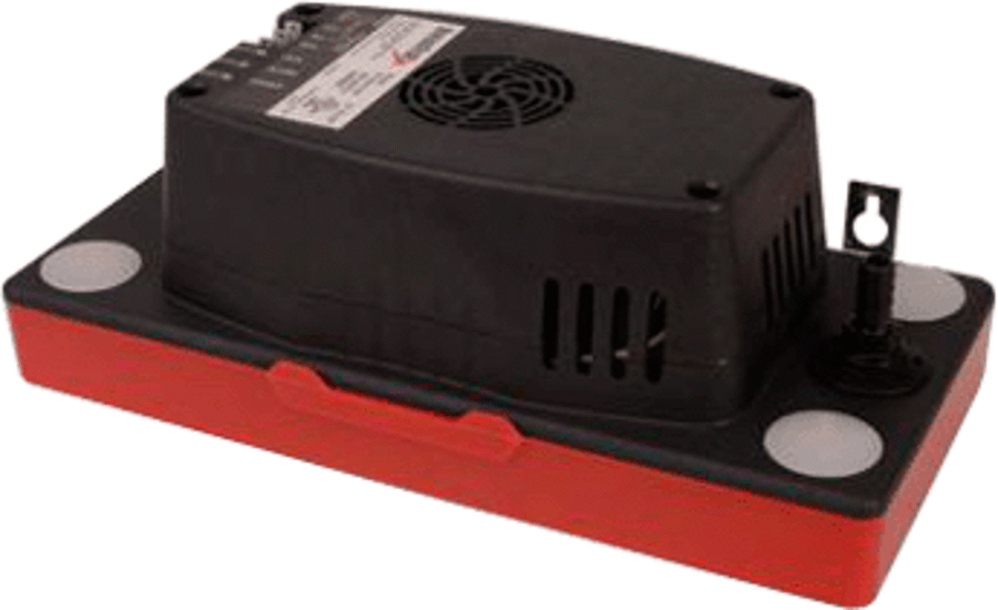 Condensate Pump, High Temp Low Profile Pump with 20