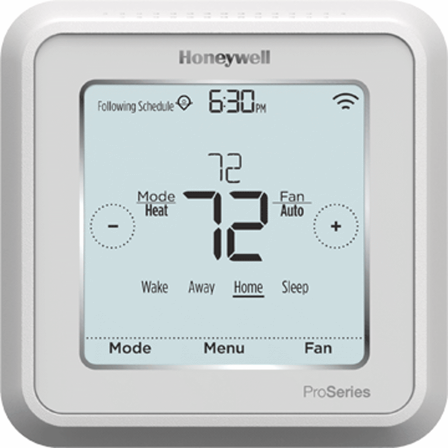 Braeburn 2220NC Programmable Thermostat – 5-2 Day, 2H/1C, With Blue Backlight, Adaptive Recovery, For Conventional & Heat Pump Systems