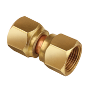 Ball Valve, 5/8" ODS Extensions Refrigeration Full Flow Brass No Port