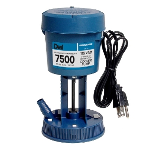 Concentric Pump, 115V 7500 CFM 360 gph Blue w/ 6' Cord Residential UL7500 Premium