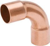 Copper 90 Degree Elbow, 5/8" OD (C x C) Long Radius WE-500L