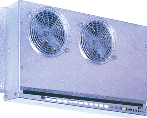 Reach-In Unit Cooler, 10 MBH 1 Fan Shaded Pole 115/1 Low Back Bar Air Defrost