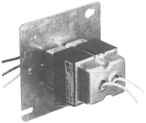 Transformer, 40va 120V Primary Leads Universal Mount Plate