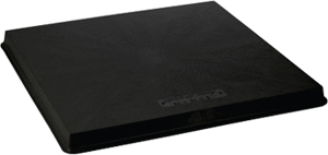Equipment Pad, 24" x 24" x 2" Black Plastic EcoPad Lightweight EP2424-2*