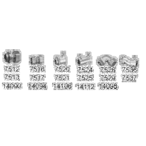 1/2 EMT SCREW COUPLER 50/BOX