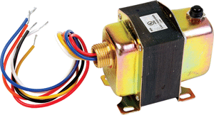 Transformer, 2-3/16" x 3-15/16" x 3-3/16" 75 Amp 120/208/240 Conduit  Foot Mount w/ Manual Reset