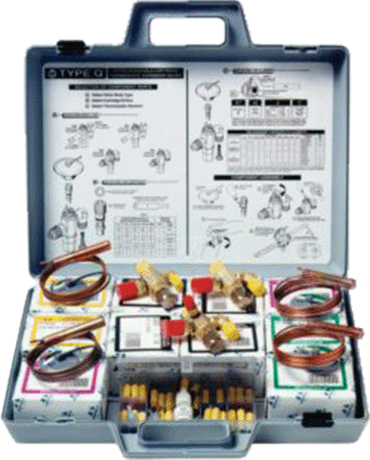 Sporlan 168068 Q Case, Stocked ODF Solder TXV Kit