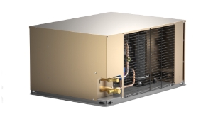 Condensing Unit, 1 hp 208-230/3 Medium Temp Scroll 1/2" x 7/8" Outdoor Air-Cooled w/ Defrost Time Clock