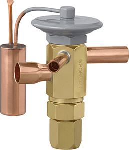 Expansion Valve, External 1.5 Ton R404A Low Temp 30" Tube 3/8" x 1/2" ODF EFSE-1-ZP