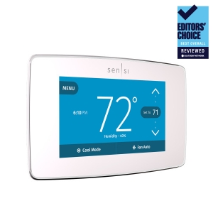 Smart Thermostat, Single/Multi/Heat Pump Wi-Fi Hardwire Universal Sensi Touch