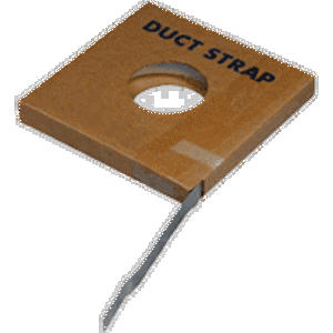 Duct Strap, 1" x 100' 30 Gauge Galvanized Metal 14307