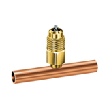Access Valve, 1/2" ODS Braze Tee Adjustable