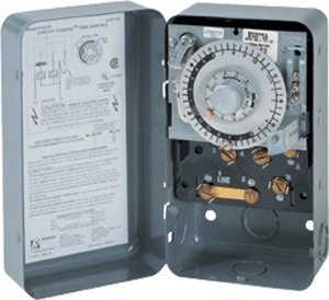 Defrost Timer, 120V None/Open/Closed NEMA1 AC Line