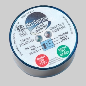 Flood Detector, 24VAC Wet Switch