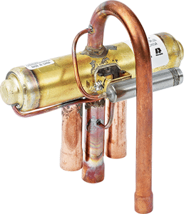 Reversing Valve, 0.9-2.2 Ton R410A 4-Way Pilot Solenoid Op