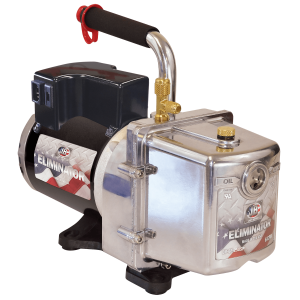 Vacuum Pump, 6 CFM 2-Stage Dual Voltage 115-230V 25 Microns Spark Proof ELIMINATOR