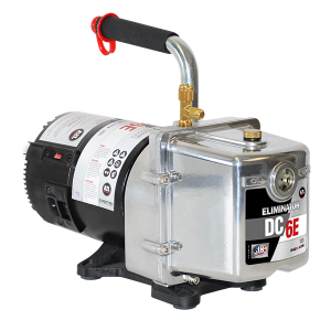 Vacuum Pump, 6 CFM 1/2 hp DC Motor Dual Voltage Eliminator DC 6E A2L Compatible*