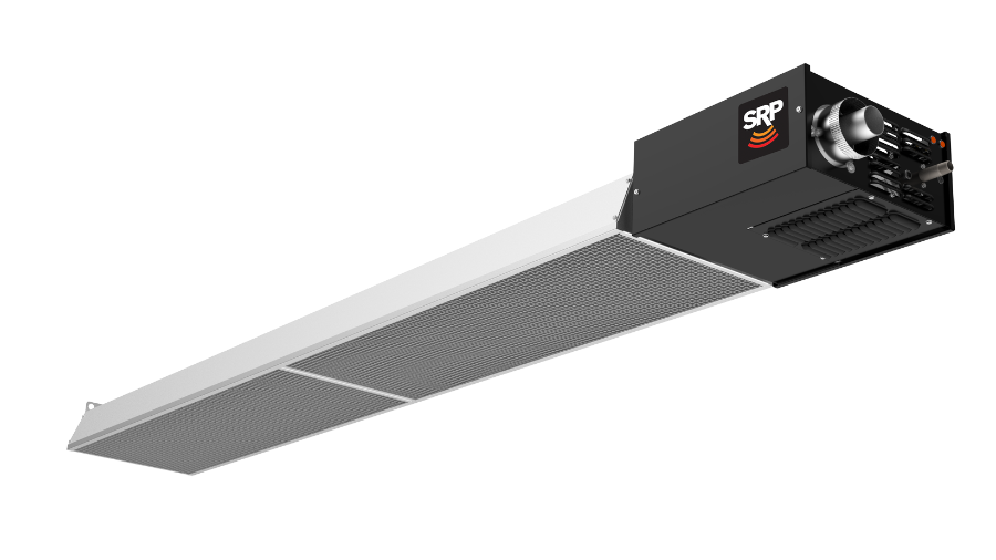 Garage Heater, 45 MBH 2Stage LP includes 8' Horizontal