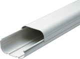 Line-Hide, 2-11/16" x 5-7/16" x 78-3/4" Split Line Tube PVC