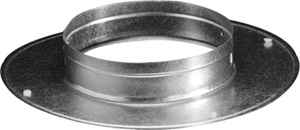 Collar Ring, 10" Galvanized Steel use w/ 343 Butterfly Damper*