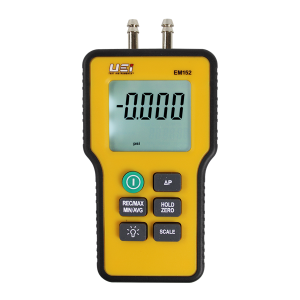 Differential Manometer, Measures Differential, Positive or Negative Pressure