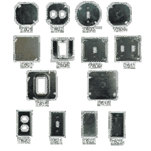 4X4 FLAT BLANK 50/BOX