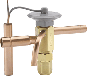 Expansion Valve, External C Ton R22 Commercial 30" Tube 3/8" x 1/2" ODF EBFVE-C-C