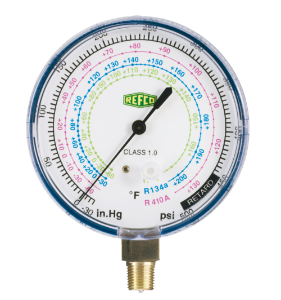 Compound Gauge, R410A/R134A/R22 (M5-250-F-R410A-FG)