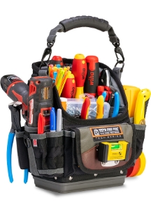 Open Top Compact-sized Tool Pouch, Model TB6B