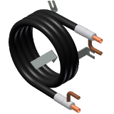 GoHVACR.com | Condenser Coil, 1.5 Ton Water Cooled, Refrigerant Inlet ...