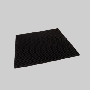Anti-Vibration Pad, 18" x 18" x 3/8" Rubber