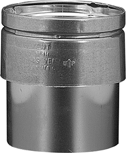B-Vent Connector, 6" Draft Hood 6RDH