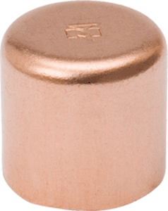 Copper Tube Cap, 1-5/8" OD (C) WC-415