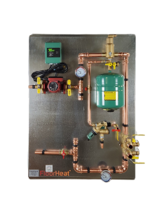 Preassembled 1-Zone Radiant Heat Distribution/Control Panel System