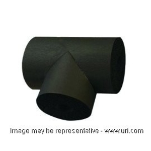 Armaflex Fitting, 1" Wall x 1-1/8" ID Black Tee