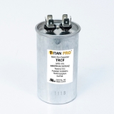 Run Capacitor, 35 mfd 440/370V Single Round Titan Pro