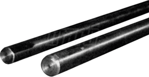 Solid Shaft, 1" Dia x 25" L Flatted
