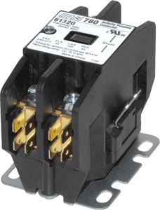 Contactor, 240V 30 Amp 1-Pole w/ Shunt Definite Purpose MARS 780